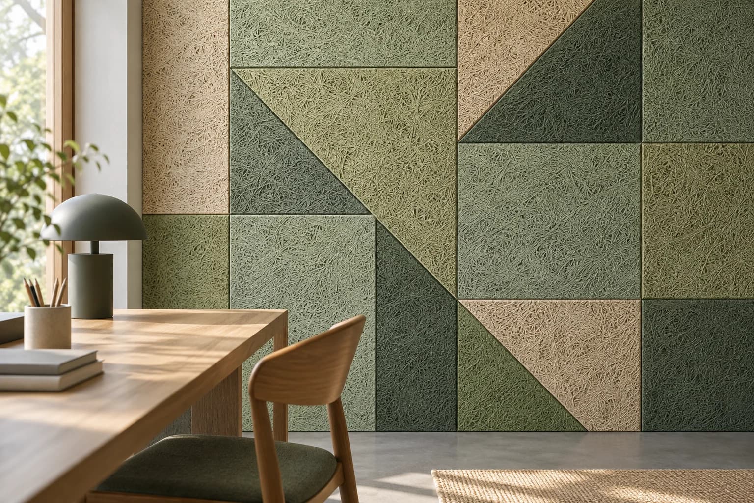 Heraklite Ahşap Yünü Panel